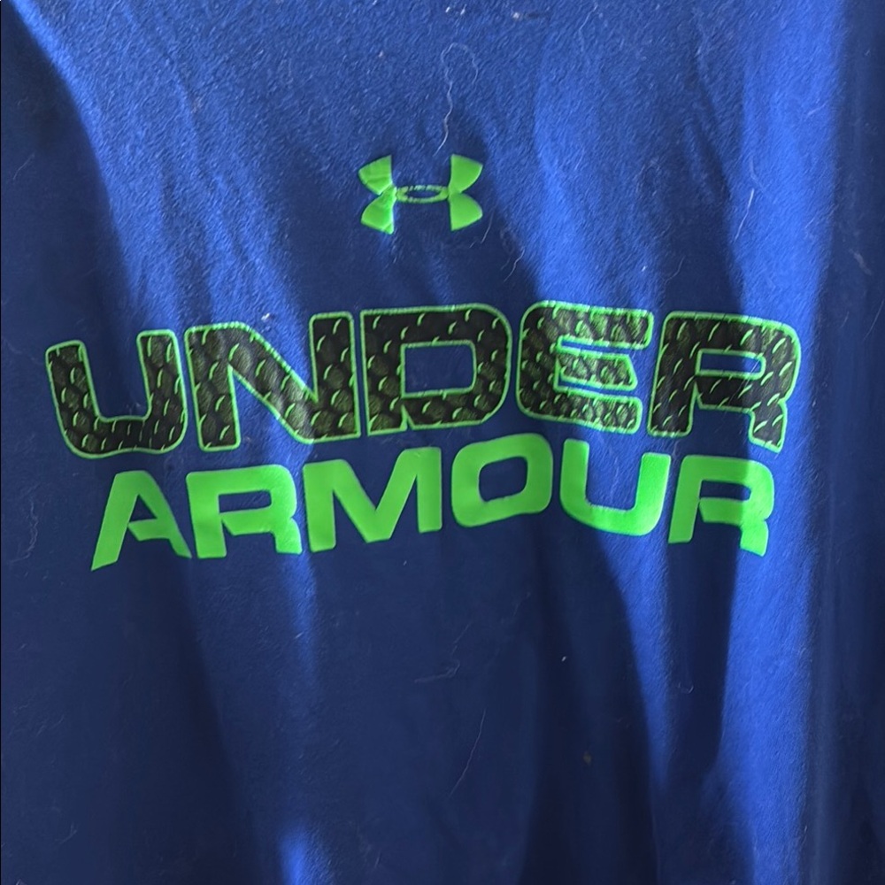 Under Armour Men's Blue T-Shirt - Picture 2 of 5